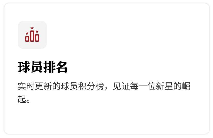 球员排名